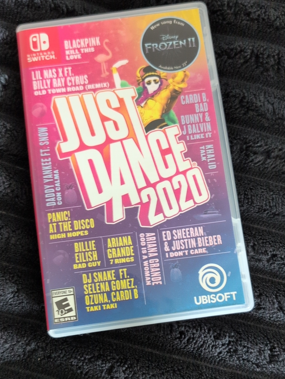 Just Dance 2020 (Nintendo Switch) by Ubisoft - Pink Gradient Cover